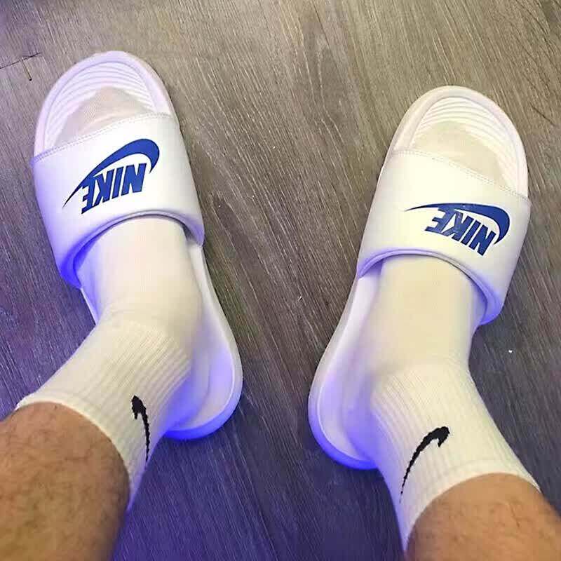 Nike耐克2026年正品运动拖鞋男女一字拖白色防滑透气舒适凉拖鞋