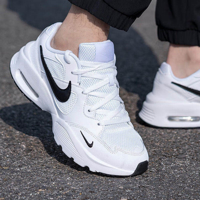 NIKE耐克男鞋新款AIR MAX气垫鞋缓震运动鞋透气休闲鞋白色跑步鞋