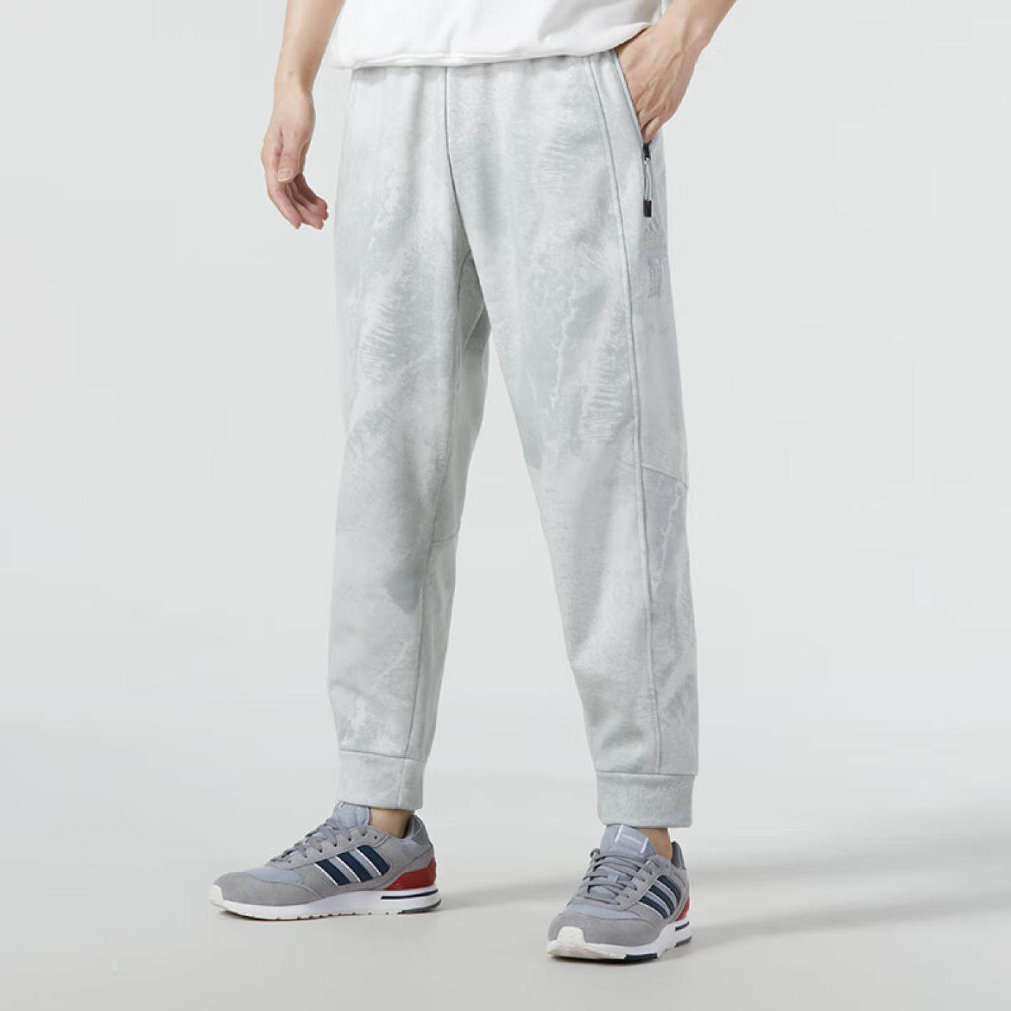 Adidas阿迪达斯2023年男秋季武极加绒运动束脚长裤IP4945 IP4944