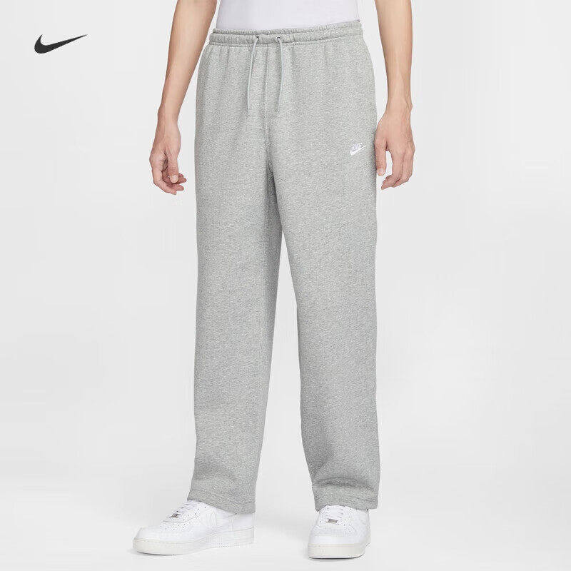 Nike耐克2026年新款男子宽松直筒休闲长裤舒适运动裤松紧腰潮流