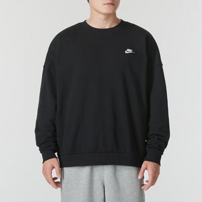 NIKE耐克 套头衫正品运动服跑步圆领卫衣休闲上衣 HJ1820-010