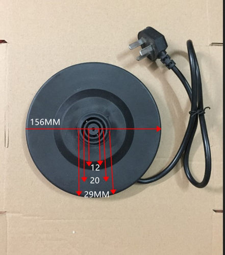 通用电热水壶底座烧水壸底盘水壶胶盘配件