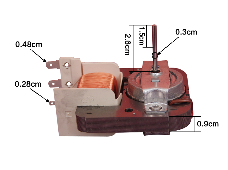 全新微波炉风扇电机GAL6309E(30)-ZD散热风机 电机风扇