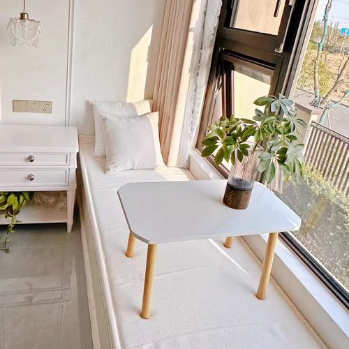 石英石大理石灶台改装小飘窗茶几桌腿增加高架配件实木质免打孔