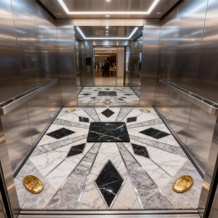 办公楼电梯地板革轿厢用PVC地垫耐磨防滑环保无异味塑胶死板定制