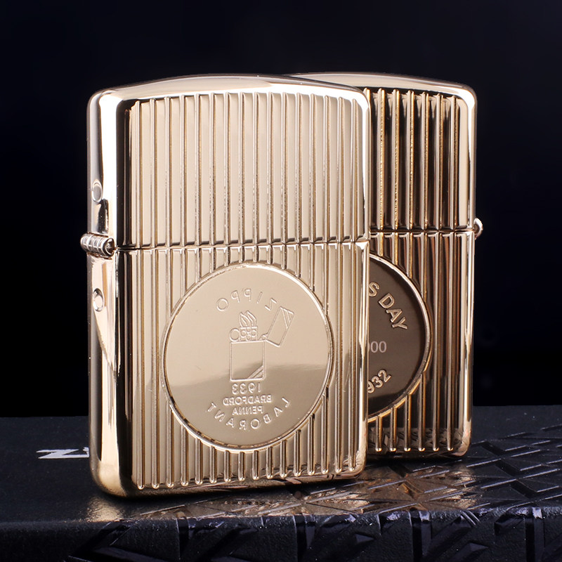 之宝打火机ZIPPO原装限量收藏版总裁纪念创立日49631 GGB特殊底刻
