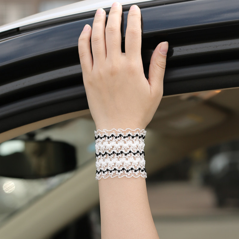 夏季薄款蕾丝护腕短款跳舞表演弹力手腕套遮疤痕纹身蕾丝手环手套,服饰配件/皮带/帽子/围巾,手套,淘宝优惠券,粉丝福利购,淘宝优惠卷