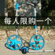 测距轮手推滚轮式 测距仪量路车器机械数显户外滚动推尺工程测量尺