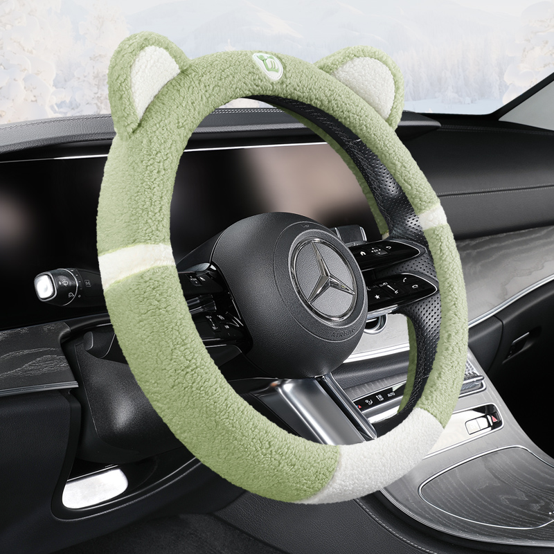 徕本冬季羊羔绒通用卡通保暖