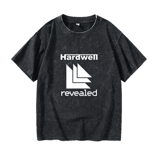 欧美潮牌纯棉DJ Hardwell revealed厂牌 电音T恤短袖新品衣服男女