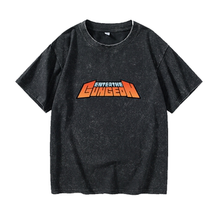 PS4 PC 单机游戏 挺进地牢T恤短袖潮衣服女男圆领大码宽松夏季情