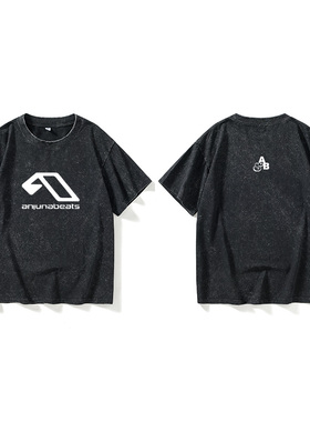 Above & Beyond电音三人组 DJ音乐T恤短袖潮衣服女男圆领大码宽松