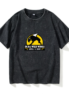 Borderlands 2 无地之主OLT恤短袖大码衣服女男圆领大码宽松夏季