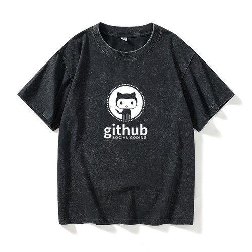 linux程序员码农T恤短袖Oversiz