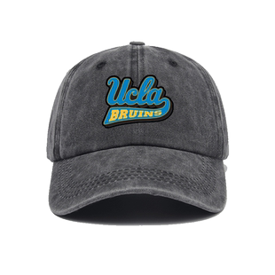 ucla加州大学洛杉矶分校帽子棒球帽男女新款软顶鸭舌帽遮阳帽户外