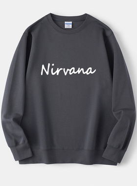 Nirvana涅槃Kurtcobain科特柯本Hi How are you卫衣圆领学生衣服