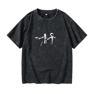 昆汀塔伦蒂诺 Quentin Tarantino导演 杀死比尔T恤短袖潮衣服女男