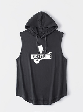 buckethead 摇滚  shirt 枪花 guns roses背心T恤无袖短袖新款衣