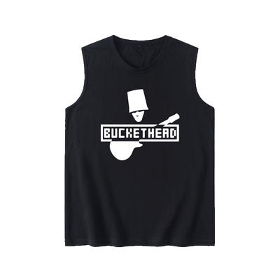 枪花摇滚短袖背心