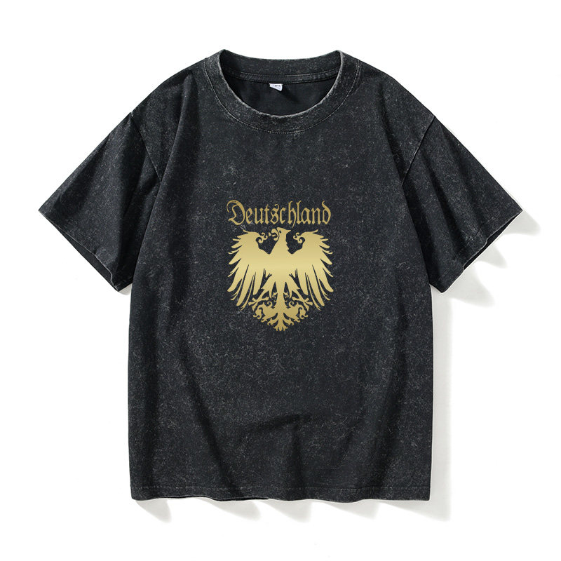 足球迷 德国国家队球衣T恤短袖个性衣服女男圆领大码宽松夏季情侣