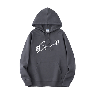 SHE周边 田馥甄HEBE任家萱Selina陈嘉桦ella卫衣连帽慵懒风衣服套