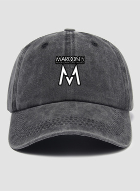 摇滚乐队Maroon5魔力红乐队 Adam Levine帽子棒球帽男女新款软顶