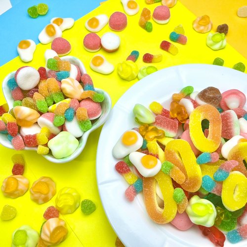 德国品牌橡皮糖迈德乐生产船长的糖果屋43款网红橡皮糖水果味零食