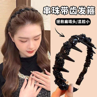 巴黎王妃发箍高颅顶女款带齿头箍高级感时尚洋气发卡2026新款头饰