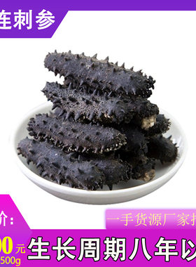 辽参大连底播野生淡干海参包邮