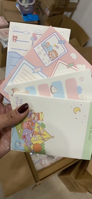 （4279）伊莎儿彩色便签本12本