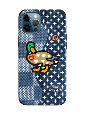 Humanmade潮牌适用iPhone14pro泰囍13xsmax手机壳14散热Xs鸭子