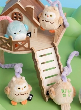 现~mollypets* 韩国代购biteme正品宠物猫狗小鸟毛绒发声玩具鱼竿