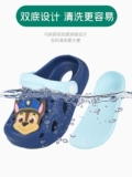 Детские летние дышащие мюли, нескользящие тапочки в стиле Crocs подходит для мужчин и женщин для девочек, пляжная пляжная обувь, 2-3 лет