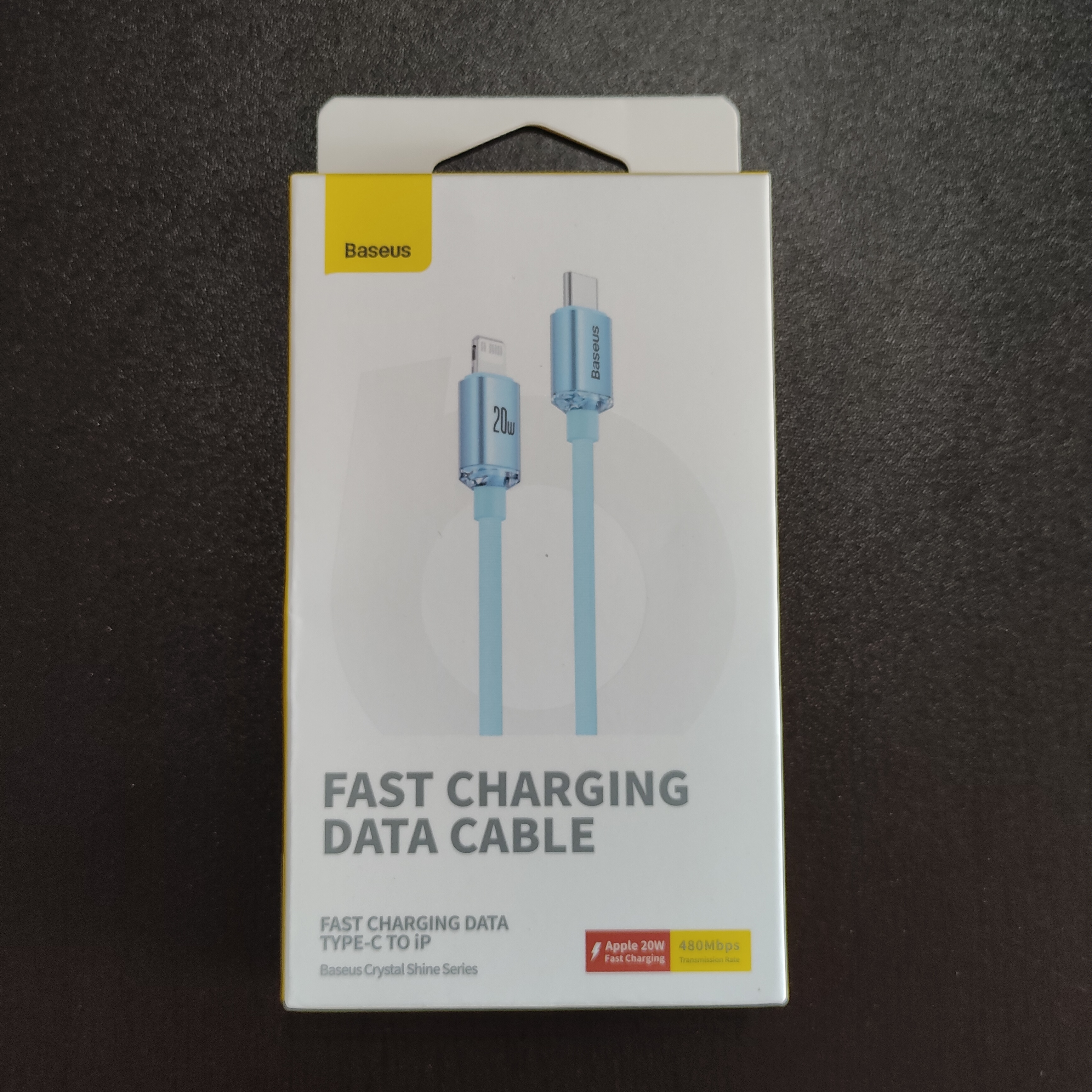 倍思晶耀快充数据线手机pd20w