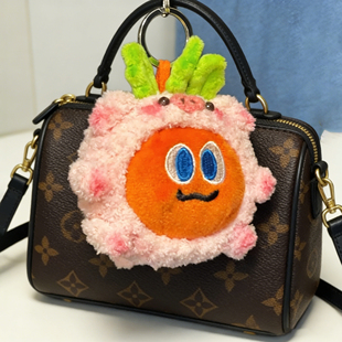 五月天卜卜猪猪头套帽子胡萝卜小卜钥匙扣周边阿信钩织包挂件成品