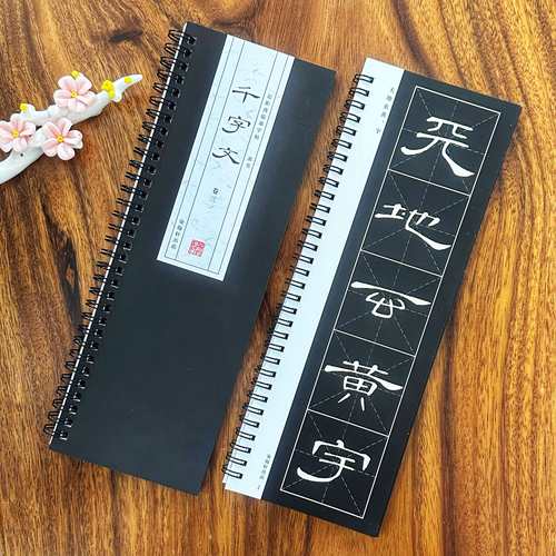 千字文近距离放大版毛笔字帖