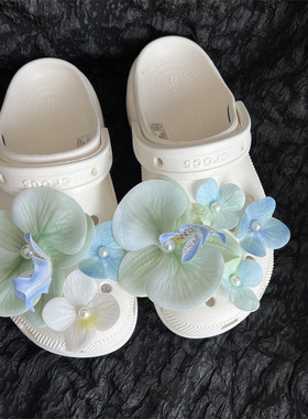 空谷幽兰夏日花朵鞋花合集