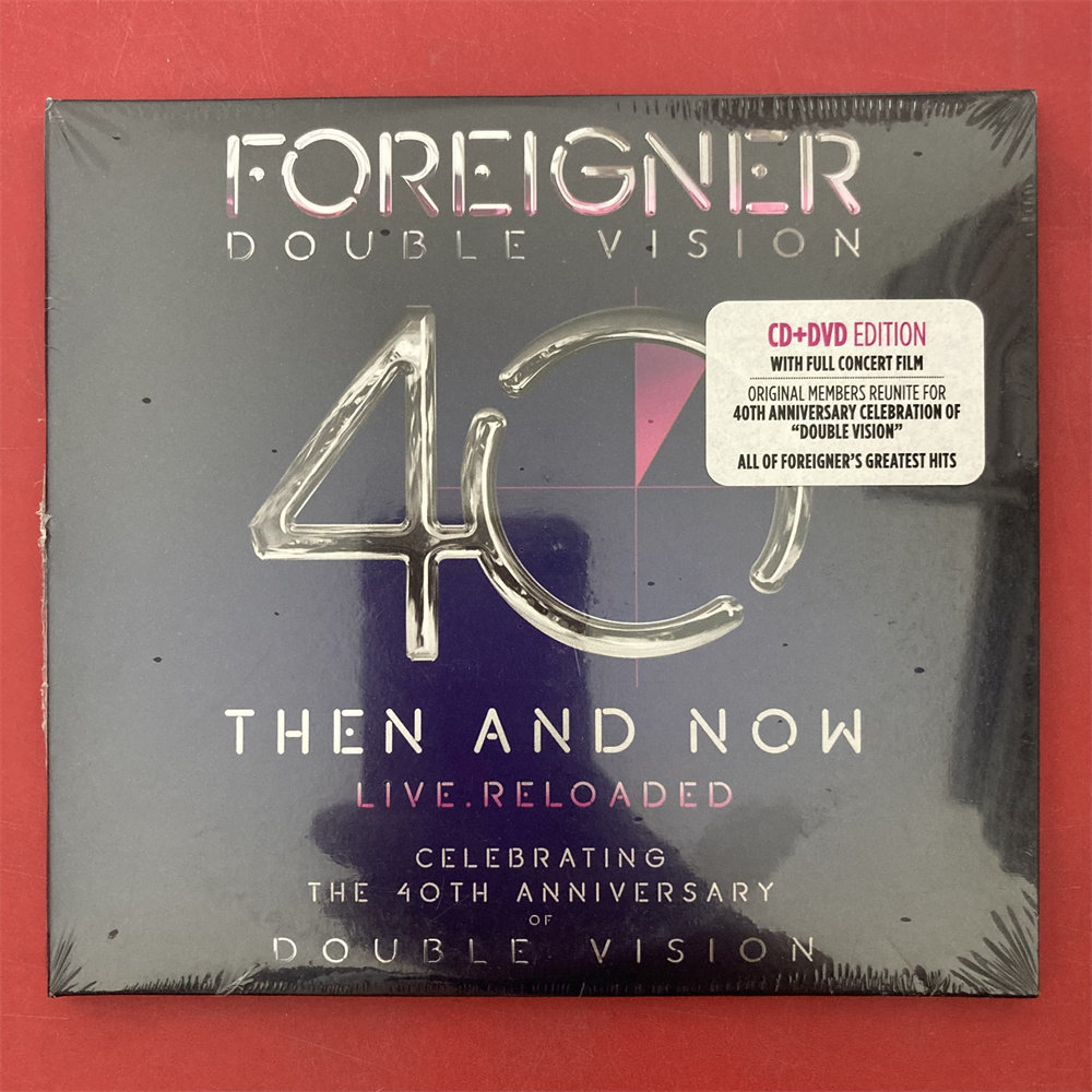 Иностранец Двойное видение CD + DVD Европейская версия Совершенно Новая Изображение 1