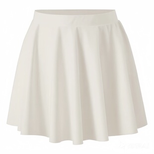 热卖 备遮肚防走光锦纶面料女士温泉单层裙子 百搭小裙比基尼沙滩装