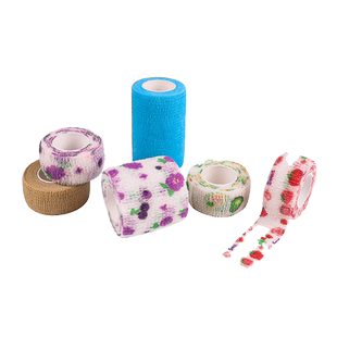 小狗狗袜子一次性绷带鞋子外出防脏绑腿宠物自粘裹脚布护腿缠脚套