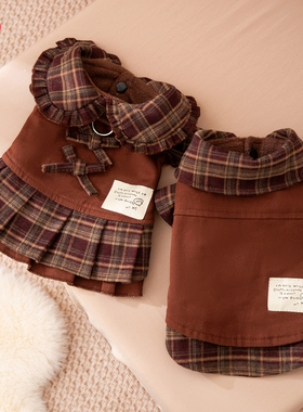 狗狗衣服2025新款秋冬装比熊泰迪雪纳瑞约克夏小型犬宠物小狗衣服