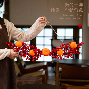 2026新年元旦装饰品跨年摆件创意道具马年春节客厅过年入户门挂件