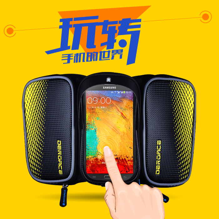 Sacoche pour vélo mixte DEROACE - Ref 2217099 Image 4