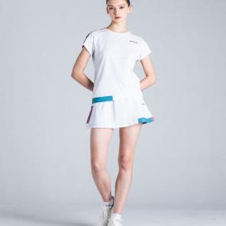 24新款日本代购Admiral女士网球服运动上衣短袖衬衫羽毛球服T恤