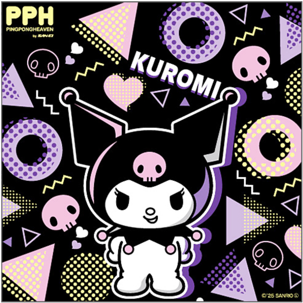 25年新款日本代购正品三英卡通乒乓球拍胶皮静电保护膜