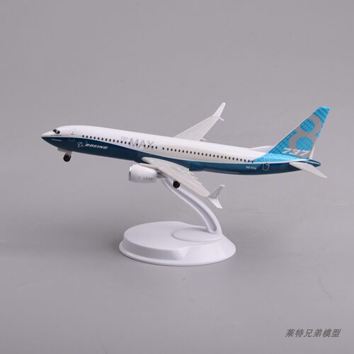 20cm仿真波音737max8原型机客机飞机模型摆件收藏航模礼品礼物