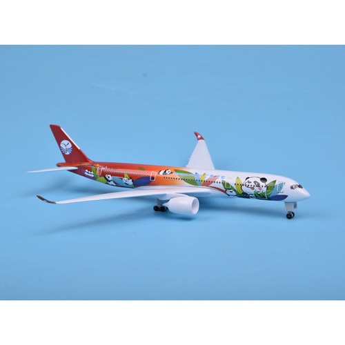 客机飞机模型川航A350合金仿真