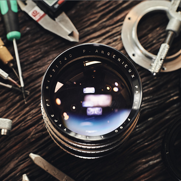 一水西来电影镜头爱展能P.ANGENIEUX PARIS F.90 1:1.8 TYPE P1