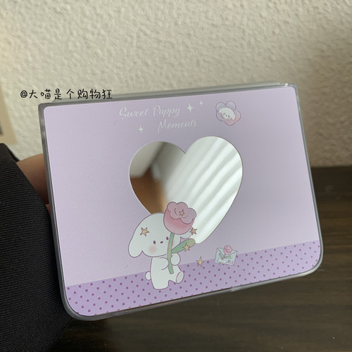 紫色花朵小狗手机壳华为Purax