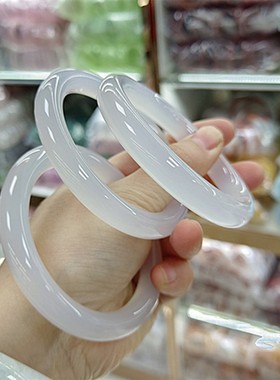 少女风玛瑙玉髓手镯年轻百搭